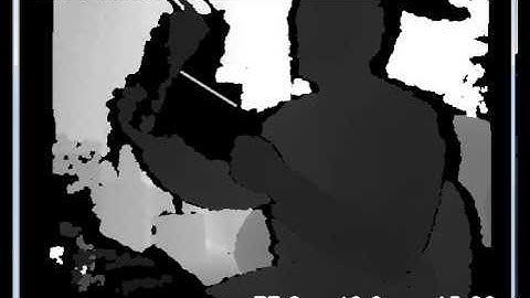 Closest point to the reference point(Real world distance) using kinect