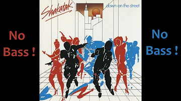 Down On The Street ► Shakatak ◄🎸► No Bass Guitar ◄🟢 Clic 👍 🟢