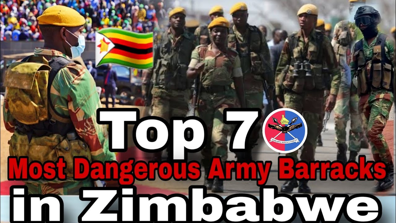 TOP 7🇿🇼MOST DANGEROUS ARMY BARRACKS IN ZIMBABWE MILITARY WATCH TILL END🫡🇿🇼