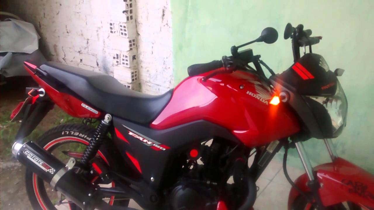 Piscas Mine Flechas em Led - Fan 150 2014 - Lu9004