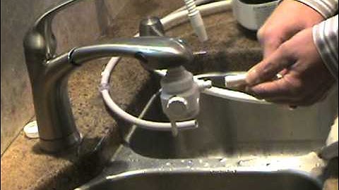Enagic SD501 Faucet Installation Demonstration