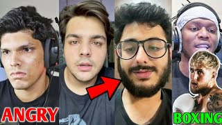 Ashish Chanchlani On CarryMinati LIVE! | Mythpat ANGRY?! | KSI Vs Jake Paul BOXING, Rimorav Vlogs |