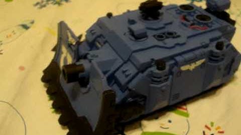 Johndlr 40k vblog 02 - Ultramarines Vindicator
