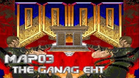 DooD II - Map03: The GanaG ehT = The Gantlet (100%) [GZDoom + Vanilla Essence]