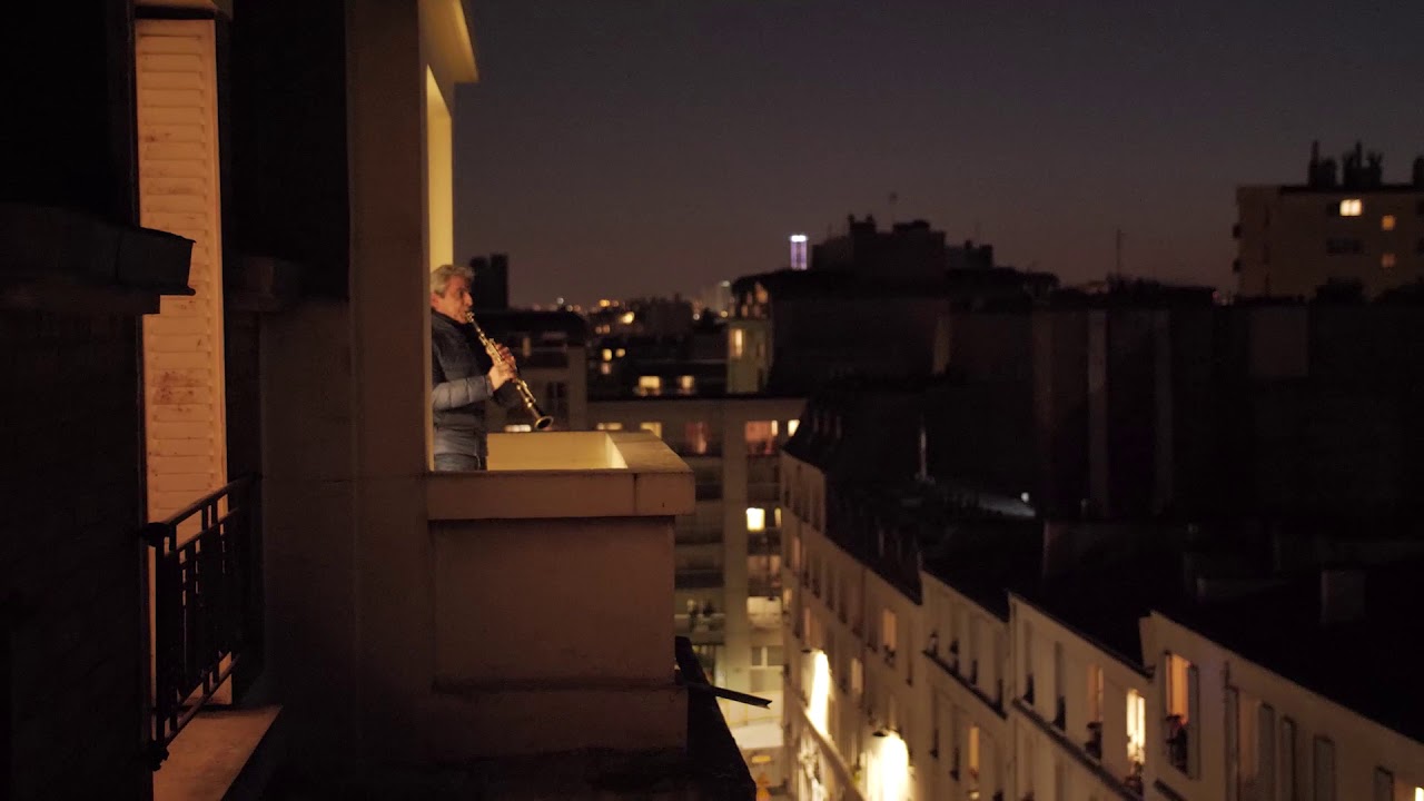 Clarinette au balcon (par Pascal Moragues) - Beethoven