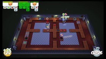 OUTDATED WR - [Overcooked: Level 4-3] 2-Player Score: 306