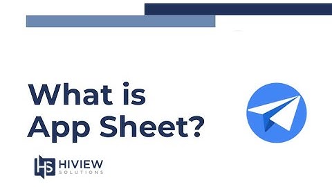 What is AppSheet? | Google