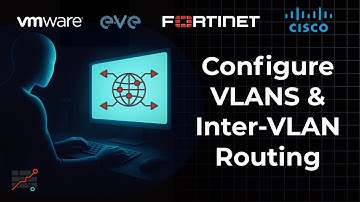 FortiGate VLAN Configuration 2025 | Inter‑VLAN Routing & WAN Access Setup  EVE-NG | NSE 4 Lab