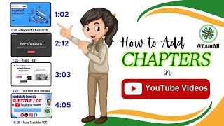 How to Add Chapters to YouTube Videos | Add Timestamps on YouTube Videos 2024