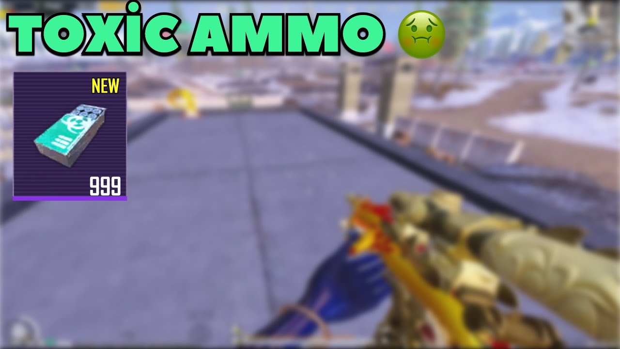 TOXİC AMMO 🤢 Bad day | Metro royale CH30 