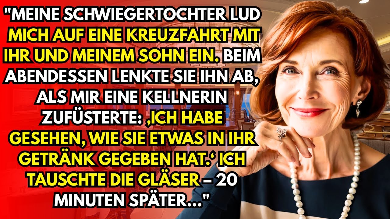 „Ich habe gesehen, wie sie etwas in Ihr Getränk getan hat“, flüsterte die Kellnerin und schob mir eine Serviette über den Tisch. Mein Herz blieb stehen, während auf der Tanzfläche mein Sohn mit...