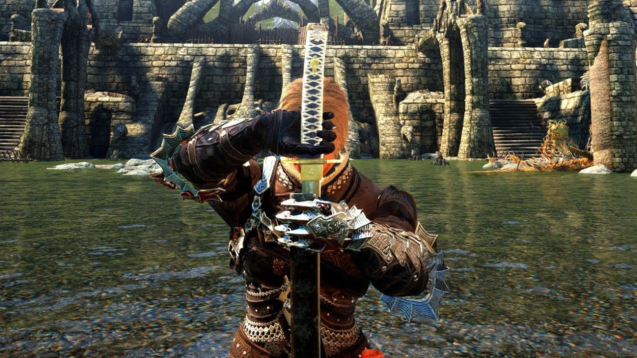 Skyrim mod Yamato Test