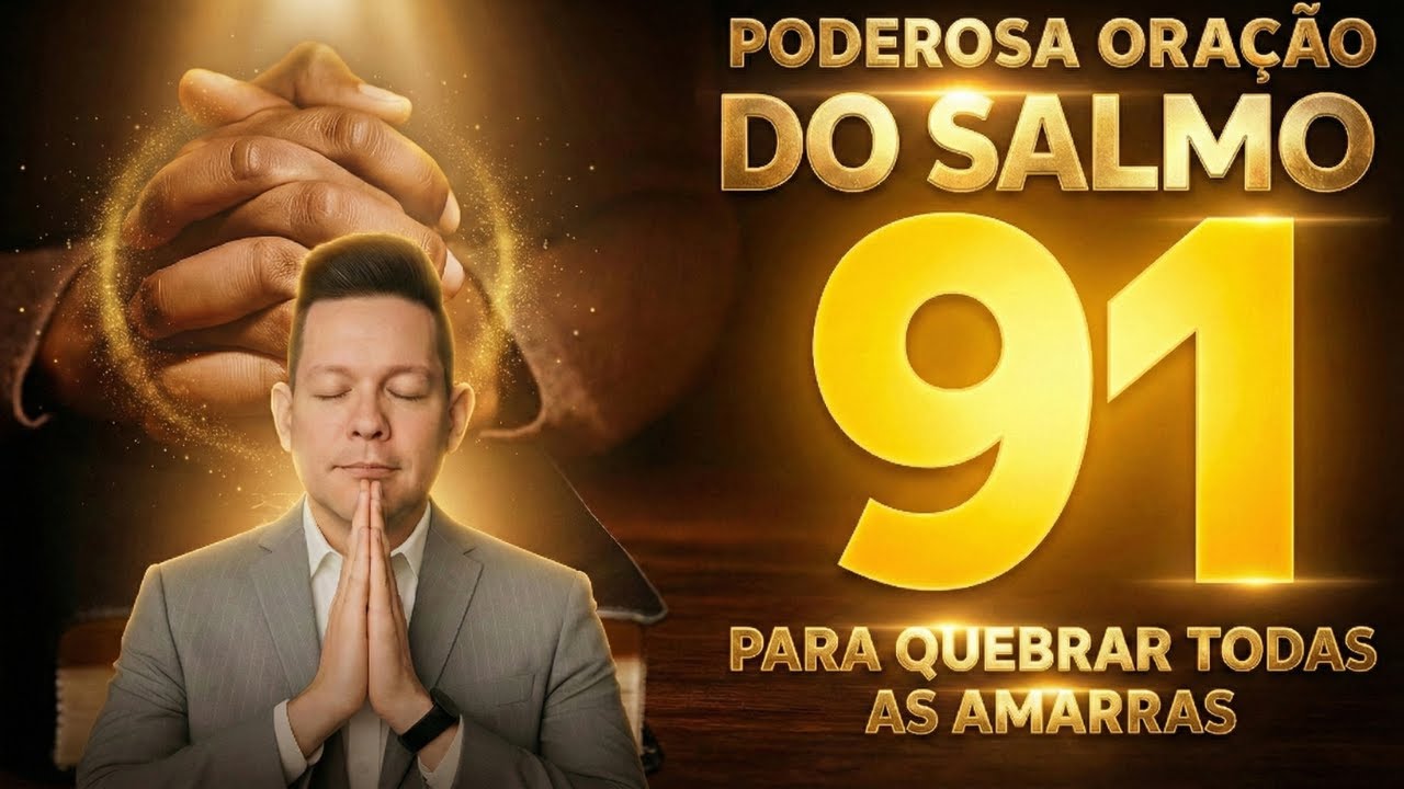 PODEROSA ORAÇÃO DO SALMO 91 PARA QUEBRAR TODAS AS AMARRAS  * Healing Words With Bruno