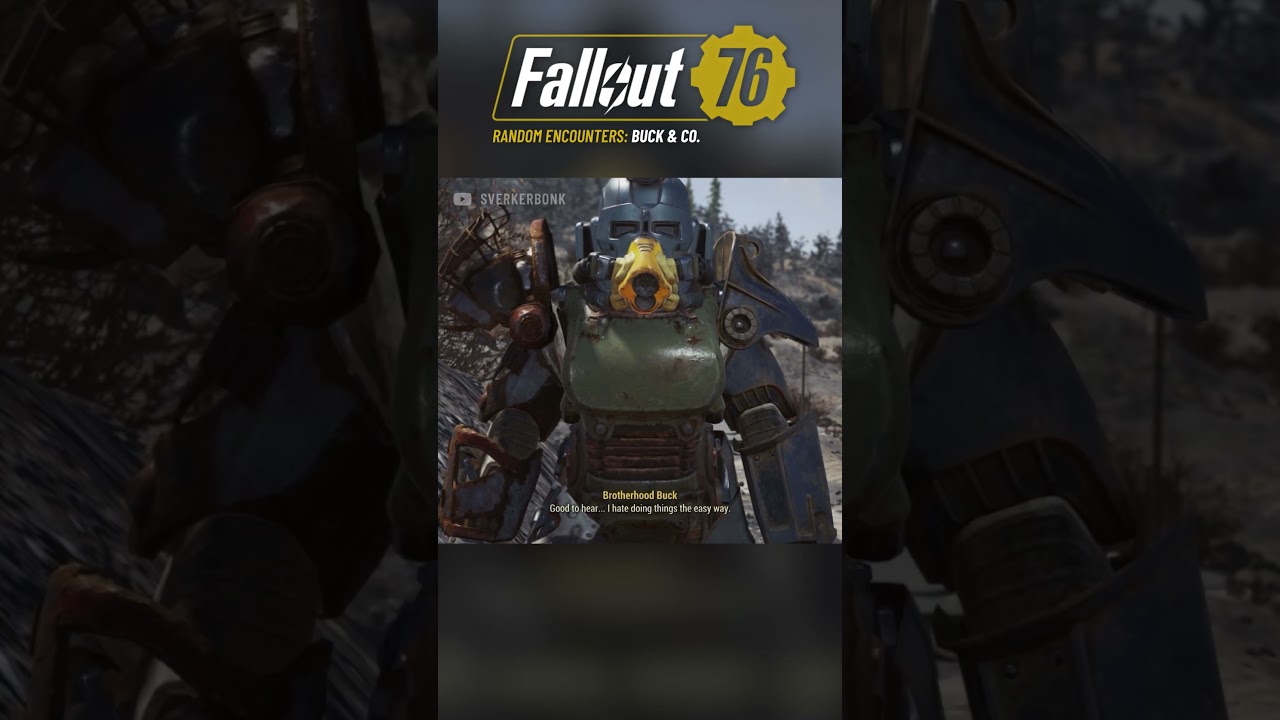 [Отказ от оплаты] Братство Бак и компания | Fallout 76: Случайные встречи 