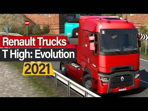 ETS 2'de bir ilk! 2021 model Renault Trucks T High: Evolution aynı gün geldi!