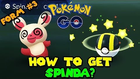 HOW TO GET SPINDA in Pokemon GO? - POKEMON GO NEW POKEMON SPINDA FORM #3