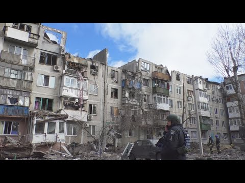 Наслідки ранкового обстрілу Покровська з РСЗВ "Смерч"