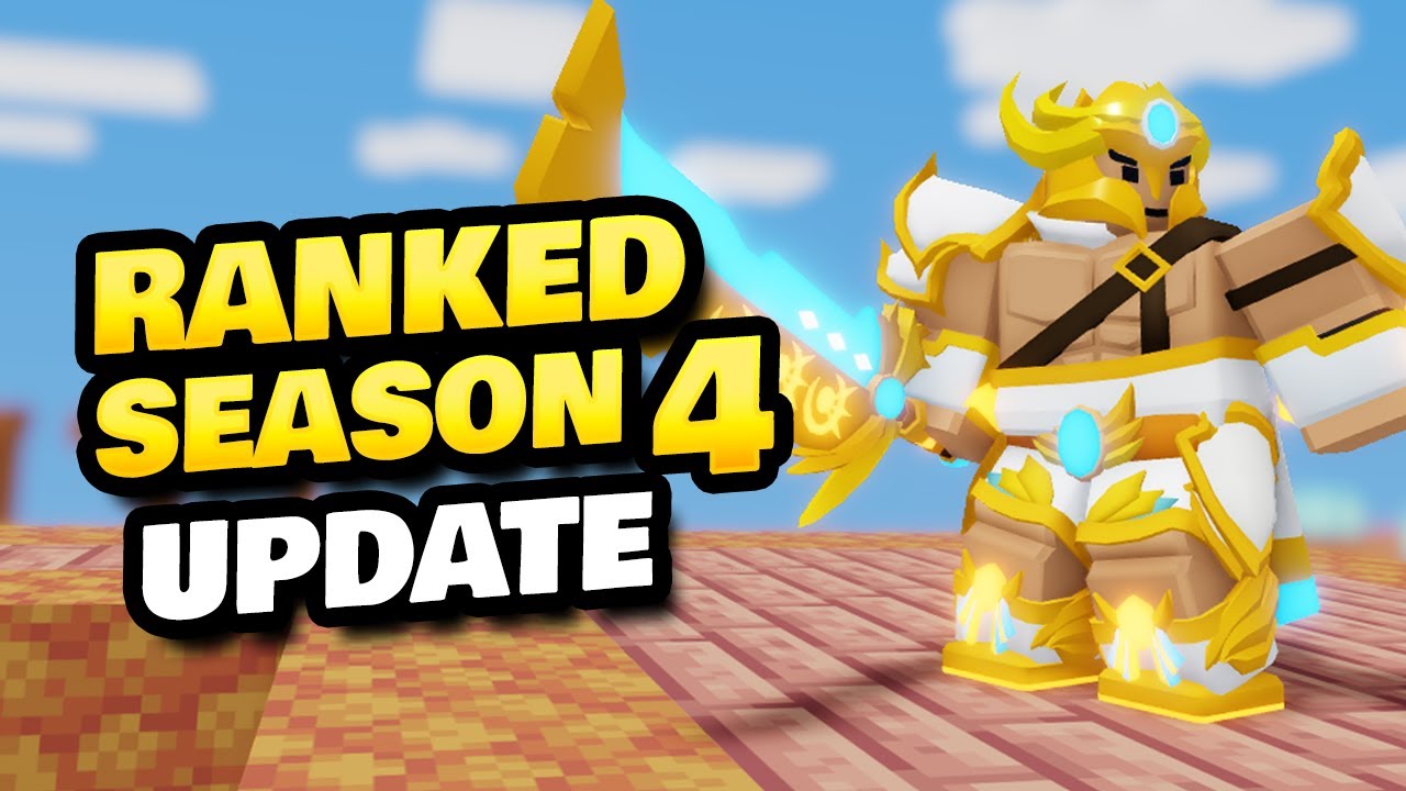 Roblox BedWars on X: 🧋 Boba Blaster (NEW ITEM!) 🏆 Ranked Season 4 👑  Ranked Season Rewards ⚔️ Victorious Barbarian Skin 📈 Nightmare is now top  200 players 🥇 Nightmare Emote 🤯