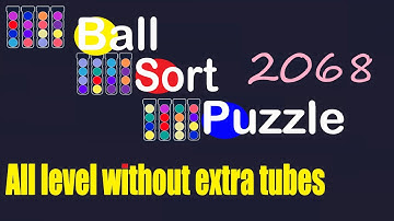 Ball Sort Puzzle Level 2068 🎯 All level without extra tube 😂 Game Walkthrough 😘