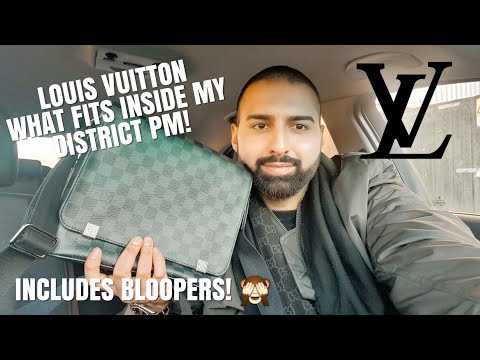 Louis Vuitton District Monogram Eclipse MM Black in Canvas/Leather with  Ruthenium - GB