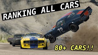 Ranking ALL 80+ Wreckfest Vehicles From Worst To Best!!