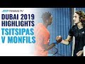 Highlights: Tsitsipas Defeats Monfils in Brutal Match | Dubai 2019