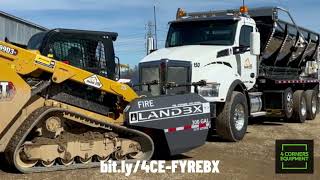 FYREBX LANDBX T3 | Hydroseeding, Dust Control &amp; Fire Mitigation CTL Attachment Demo