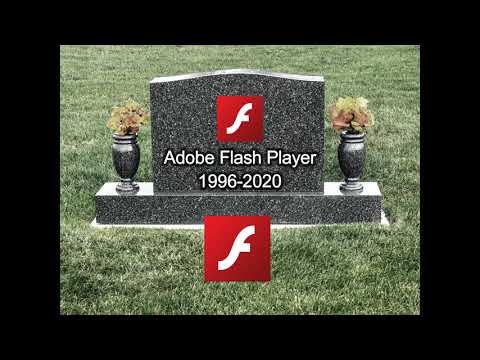 RIP Adobe Flash Player (1996-2020)