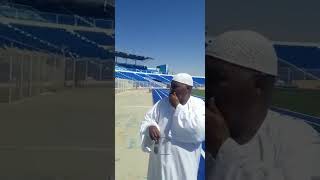 ملعب الهلال السوداني بعد الصيانه