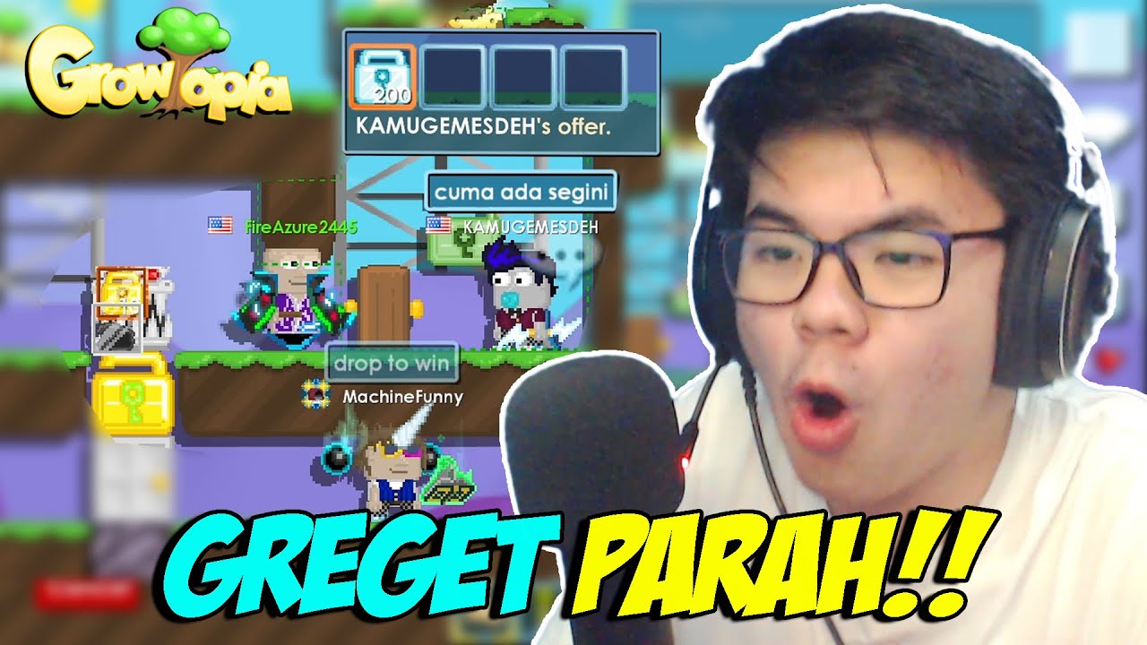 Gila, Penipu Ini Ternyata Punya 200 DLS OMG !! - Growtopia Indonesia
