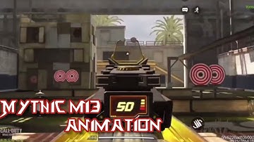 New Mythic M13 Animation #callofdutymobile