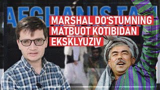 Tolibondan Toshkentga qochish. Abdurashid Do‘stum matbuot kotibining hikoyasi