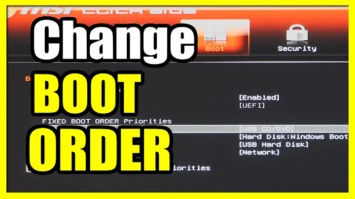 How to Change the BOOT order & Start from USB/DVD/CD on Windows 11 Bios Menu (Settings Tutorial)