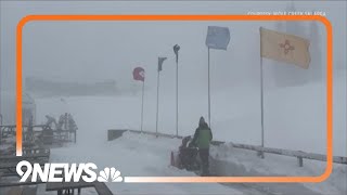 A historic snowstorm for parts of Colorado