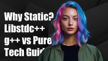 Why -static-libstdc++ Works in g++ but Not in Pure gcc: A Technical Guide