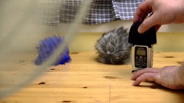 Zoom H2 Handy Recorder Wind Screen Test