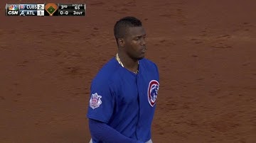 CHC@ATL: Cubs jump in front on Soler