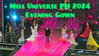 Miss Universe Philippines 2024 Top 10 Evening Gown with Win Metawin