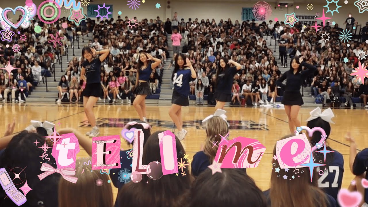 [LOKD] [KPOP in High School] Tell Me by Wonder Girls (New Jeans version) at High School Pep Rally