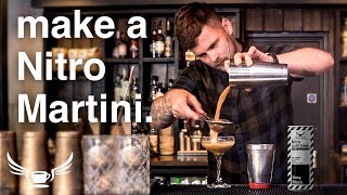 How to make a Nitro Martini • One take tutorial.
