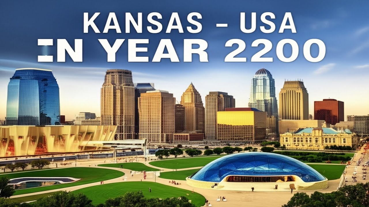 TOP 10 Kansas cities with the most modern beauty in the future