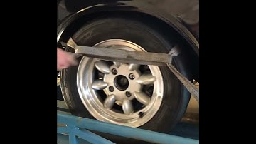 How to tie down a car properly.