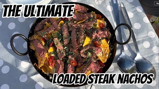 Episode 10: The Ultimate Sharer - LOADED STEAK NACHOS. #steaknachos #loadednachos #nachos