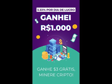 ? R$1.000 EM 2 DIAS │ MINERE CRIPTOS 24 HORAS, ZERO ESFORÇO │ SAQUE FÁCIL │ GANHE $3 GRÁTIS! #shorts