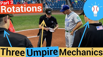 Three Umpire System - Part 3: Rotations
