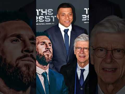 Messi and  Kylian Mbappe at the Best FIFA Football Awards™ 2022 #TheBest