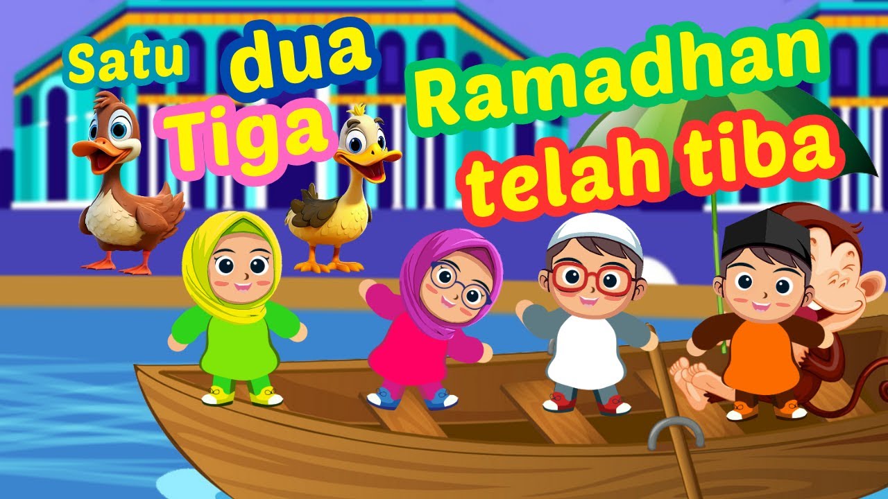 Satu Dua Tiga Ramadhan Telah Tiba | Lagu Anak Islam | Lagu Islami | Lagu Anak Populer