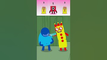 Sprunki OC NumberBlocks 1 vs 3 - He