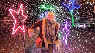 grwm to see the *BEST* Christmas lights in New England!