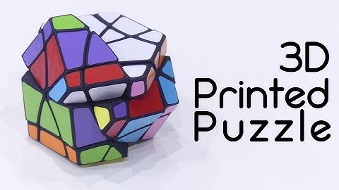 3D Printed Rubik
